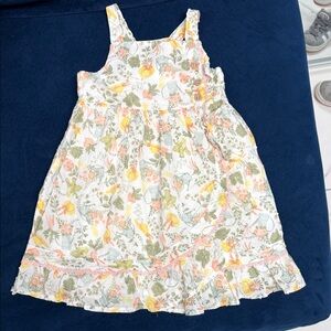 cupcakes & cashmere Floral Kids Dress - Pink, Green, Yellow
